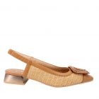 Hispanitas sandalette Dali RHV254046 -Cuoio Raffia
