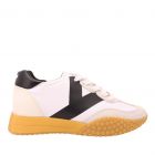 Keh Noo sneaker 9752 - White Black