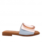 IBZA sandalette 5155-Azure-Blanco