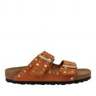 Birkenstock Arizona Rivet Border Dark Rust 1029513