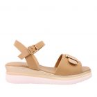 Fascino Donna sandalette 10218-Camel
