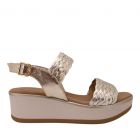 Fascino Donna sandalette 83277-Platino