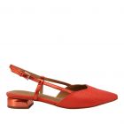 Maripe sandalette Arizona - Raffia Coral