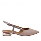 Maripe sandalette Arizona - Raffia Silver San