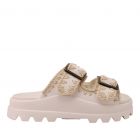 Mou sandalette Eva one-piece slide two-buckle Whit