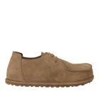 Birkenstock Utti Lace Men Suede Leather Gray Taupe