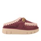 Mou instapper Bounce Clog metal Logo CAB Bordeaux