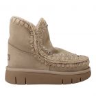 Mou boot Bounce Strass Chalk