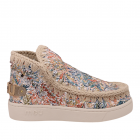 MOU boots Eskimo Nude Printed Sequins