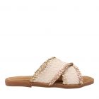 Crinkles slipper 241-C43-White-Multi