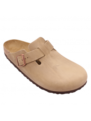 Birkenstock sandaal Boston BS Tabacco Brown Narrow