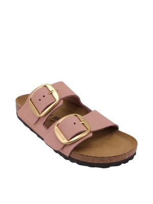 Birkenstock Arizona Big Buckle Nubuk Lth Soft Pink