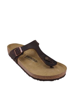 Birkenstock Gizeh Natural Lth. Oiled Habana REG