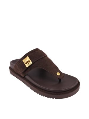 Steve Madden slipper Tuned In Choco Brown
