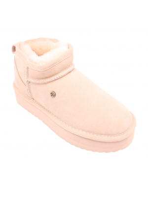 Warmbat vachtschoen Durack Plateau 371054-33-Blush