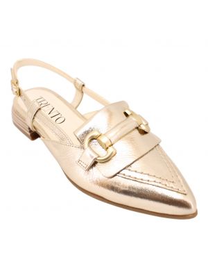 Trento sandalette Jetset Flats Platino