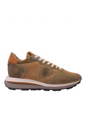 Philippe Model Tropez Haute Low Daim Feltus Brun