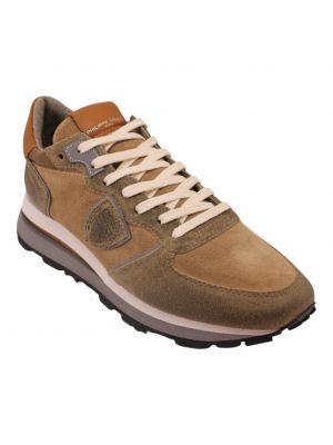 Philippe Model Tropez Haute Low Daim Feltus Brun