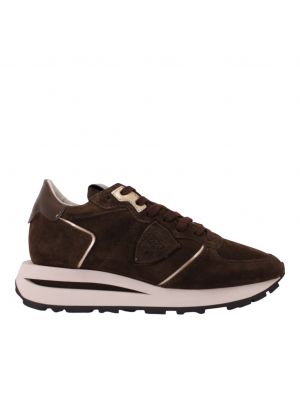 Philippe Model Tropez Haute Low Daim Brun