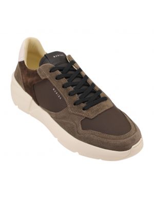 Nubikk Roque Road Wave-1805 Dark Grey Combi Brown