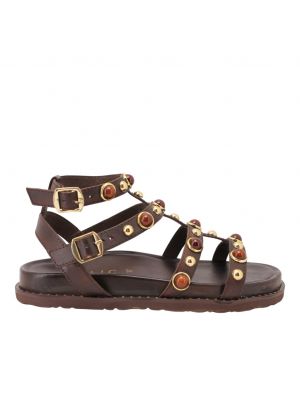 Mosaic sandalette F110-Brushed Brown