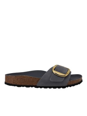 Birkenstock Madrid Big Buckle Lth Oiled Basal Gray