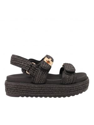 Steve Madden sandalette Bigmona - Black Raffia