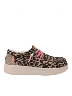 Fusion instapper Lily Leopard - Beige