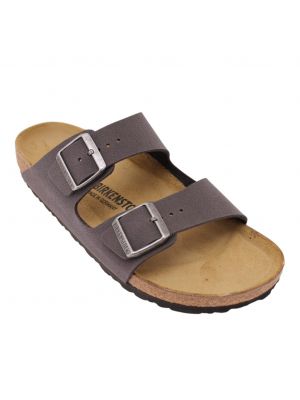 Birkenstock Arizona Birko Flor Velvet Gray 1029162