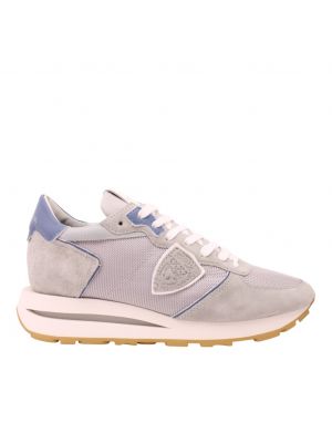 Philippe Model sneaker Tropez Haute Low Gris Blue