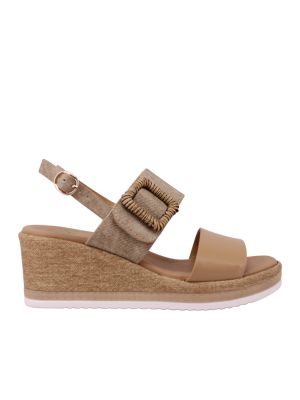 Fascino Donna sandalette 53289 Camel Taupe