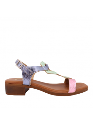IBZA sandalette 5345-Blu-Combi