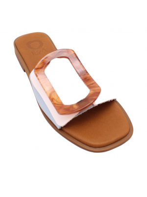 IBZA sandalette 5155-Azure-Blanco