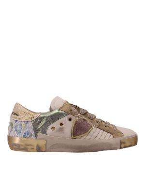 Philippe Model sneaker PRSX Low Python Blanc Rose