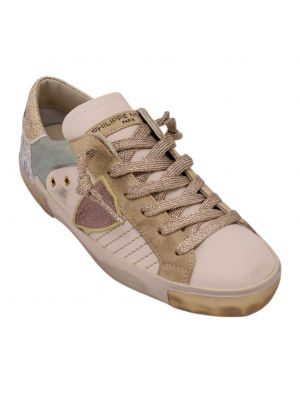 Philippe Model sneaker PRSX Low Python Blanc Rose