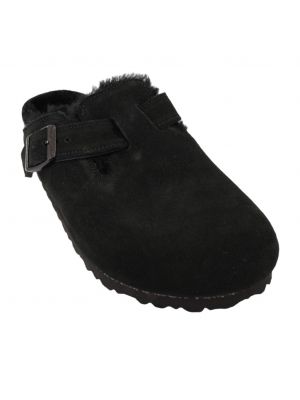 Birkenstock Boston Shearling Suede 259883-Black