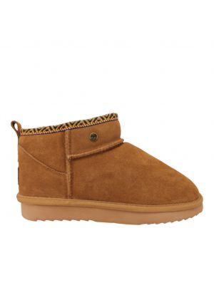 Warmbat vachtschoen Durack Tape 321925-Cognac