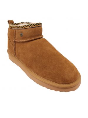 Warmbat vachtschoen Durack Tape 321925-Cognac