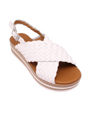IBZA sandalette 5492-Blanco-TB