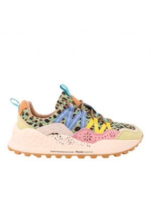 Flower Mountain sneaker Washi Light Green Multi