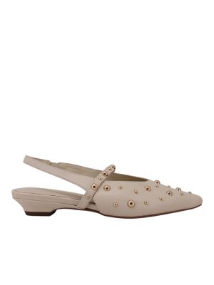 Pedro Anton slingback Togo Off White