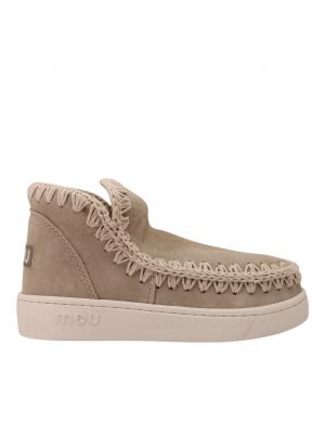 Mou Summer Eskimo sneaker perfo Suede Chlk