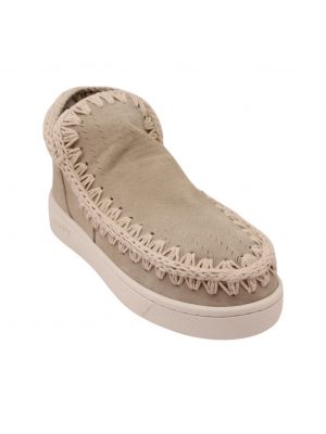 Mou Summer Eskimo sneaker perfo Suede Chlk