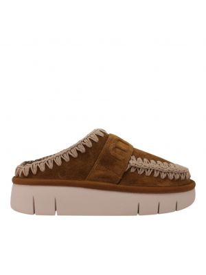 Mou Bounce Clog Cognac