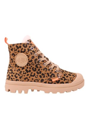 Palladium veterboot Pampa High Zip Leo Dear Brown 