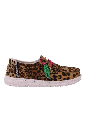 Hey Dude Wendy Getaway Lace Leopard
