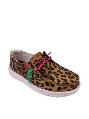 Hey Dude Wendy Getaway Lace Leopard