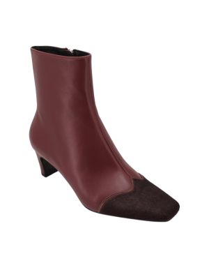 Lola Cruz enkellaars 029T94BK-S-I25-Burgundy