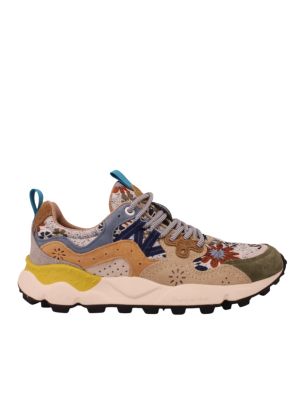 Flower Mountain Yamano 3 Cloud Grey Taupe Cream