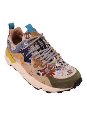 Flower Mountain Yamano 3 Cloud Grey Taupe Cream